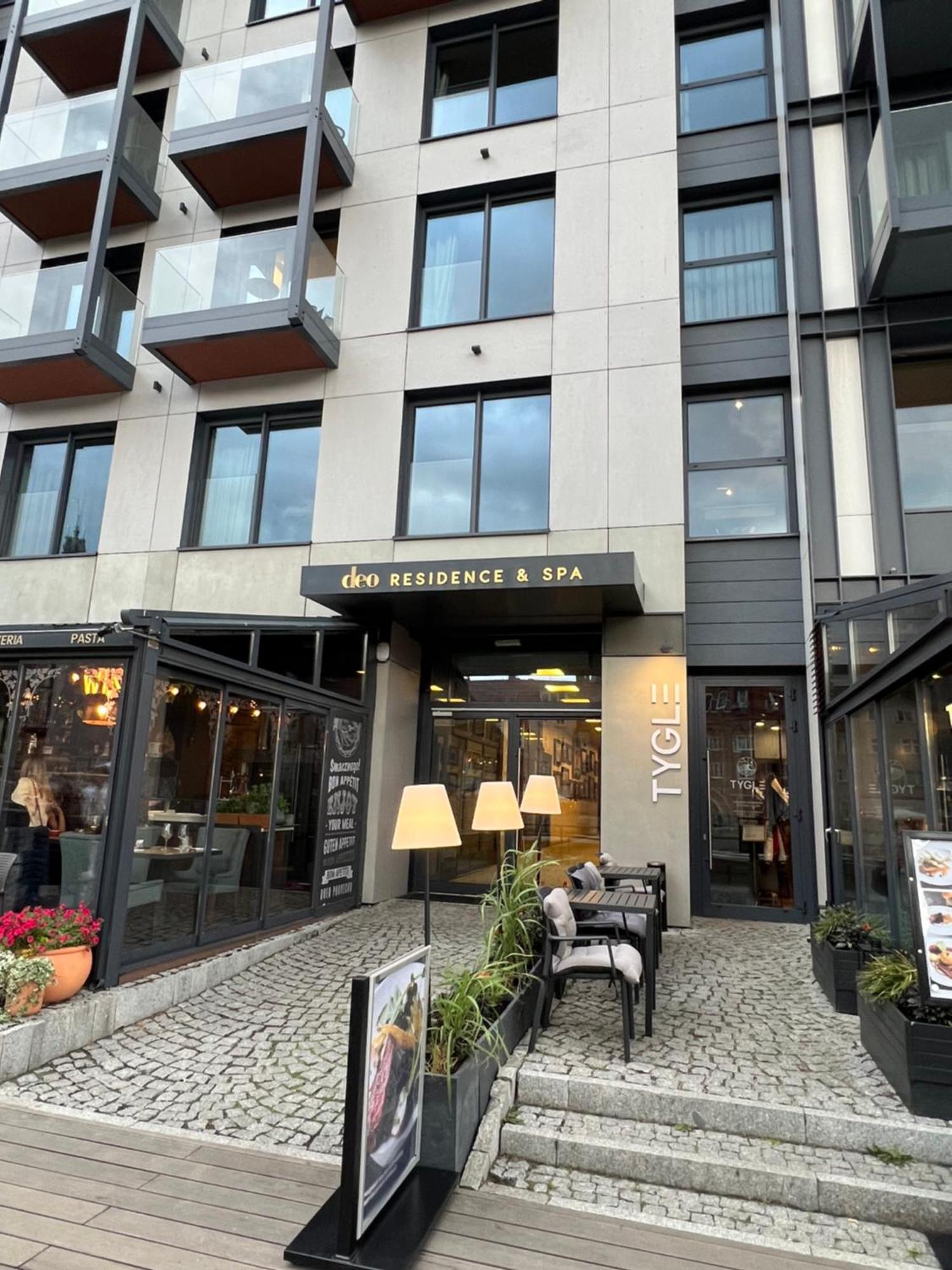 Apartament Chmielna Z Widokiem Na Rzeke Γκντανσκ Εξωτερικό φωτογραφία